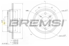 Bremsi CD6512S - BRAKE PADS