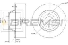 Bremsi CD6518S - BRAKE PADS