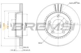 Bremsi CD6519V - BRAKE PADS