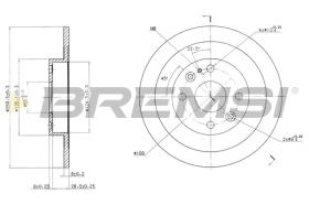 Bremsi CD6523S - BRAKE PADS