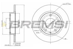 Bremsi CD6524S - BRAKE PADS