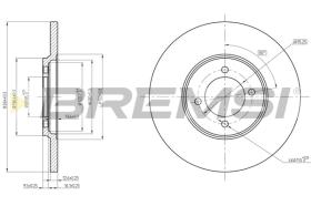 Bremsi CD6529S - BRAKE PADS