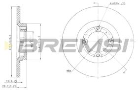 Bremsi CD6533S - BRAKE PADS