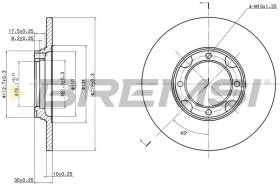 Bremsi CD6536S - BRAKE PADS