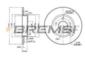 Bremsi CD6540S - BRAKE PADS