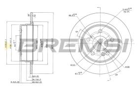 Bremsi CD6548S - BRAKE PADS