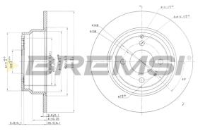 Bremsi CD6551S - BRAKE PADS