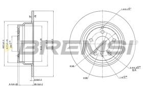 Bremsi CD6552S - BRAKE PADS