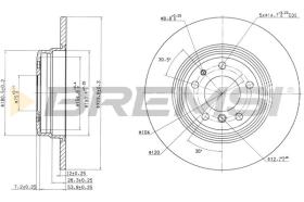 Bremsi CD6553S - BRAKE PADS