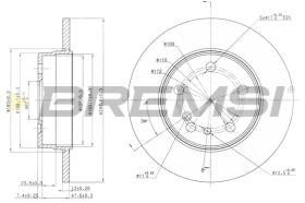 Bremsi CD6560S - BRAKE PADS