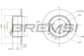 Bremsi CD6561S - BRAKE PADS