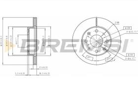 Bremsi CD6571V - BRAKE PADS