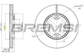 Bremsi CD6590V - BRAKE PADS