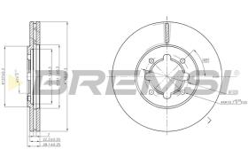 Bremsi CD6609V - BRAKE PADS