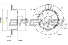 Bremsi CD6611V - BRAKE PADS