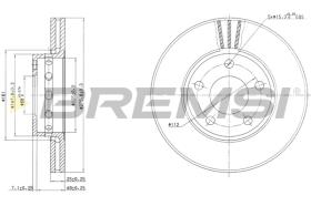 Bremsi CD6612V - BRAKE PADS