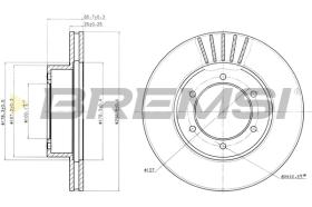 Bremsi CD6614V - BRAKE PADS