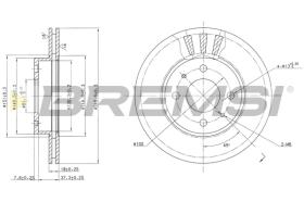 Bremsi CD6615V - BRAKE PADS