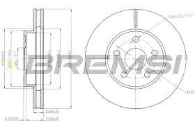 Bremsi CD6620V - BRAKE PADS