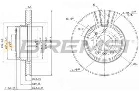 Bremsi CD6624V - BRAKE PADS