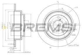 Bremsi CD6678S - BRAKE PADS