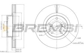 Bremsi CD6679V - BRAKE PADS