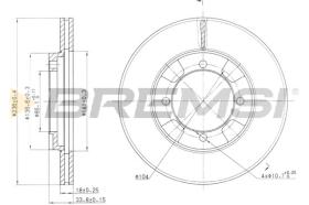 Bremsi CD6692V - BRAKE PADS