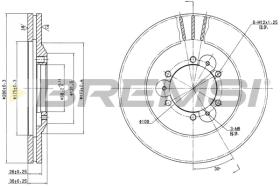 Bremsi CD6694V - BRAKE PADS