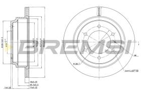 Bremsi CD6695V - BRAKE PADS