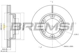 Bremsi CD6701V - BRAKE PADS