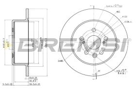 Bremsi CD6705S - BRAKE PADS