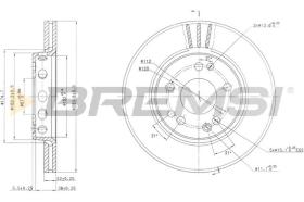 Bremsi CD6728V - BRAKE PADS