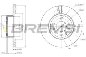 Bremsi CD6736V - BRAKE PADS