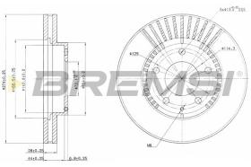 Bremsi CD6738V - BRAKE PADS