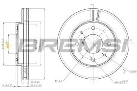 Bremsi CD6741V - BRAKE PADS