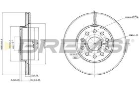 Bremsi CD6749V - BRAKE PADS