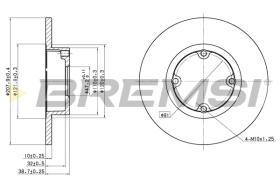 Bremsi CD6753S - BRAKE PADS