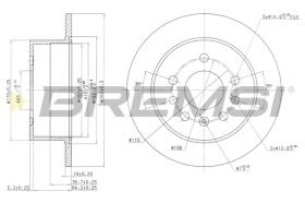 Bremsi CD6756S - BRAKE PADS