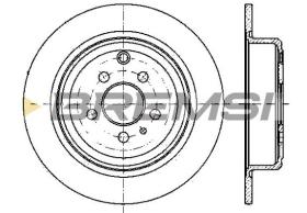 Bremsi CD6757S - BRAKE PADS