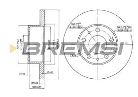 Bremsi CD6758S - BRAKE PADS