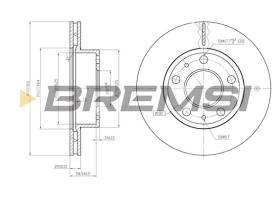 Bremsi CD6768V - BRAKE PADS