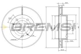 Bremsi CD6772V - BRAKE PADS