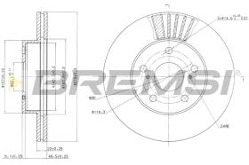 Bremsi CD6777V - BRAKE PADS