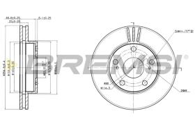 Bremsi CD6780V - BRAKE PADS