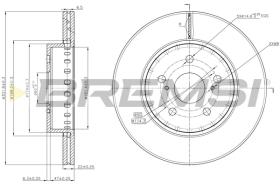 Bremsi CD6793V - BRAKE PADS