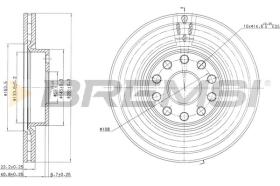 Bremsi CD6803V - BRAKE PADS