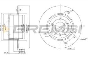 Bremsi CD6811S - BRAKE PADS