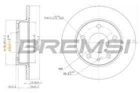 Bremsi CD6818S - BRAKE PADS