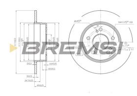 Bremsi CD6819S - BRAKE PADS