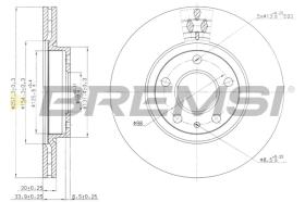 Bremsi CD6827V - BRAKE PADS